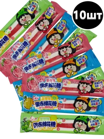 Маршмеллоу с мармеладной прослойкой ассорти 13 г * 10 шт