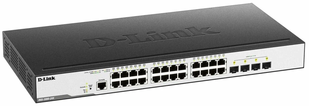 Коммутатор D-Link DGS-3000-28X