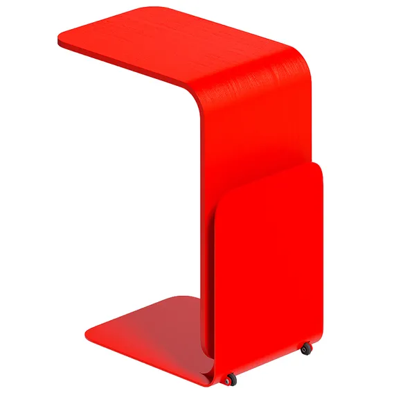 Журнальный столик Stolik 90, красный