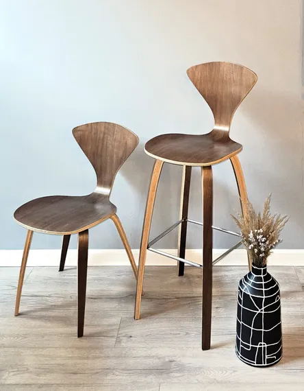 Барный стул Cherner, орех