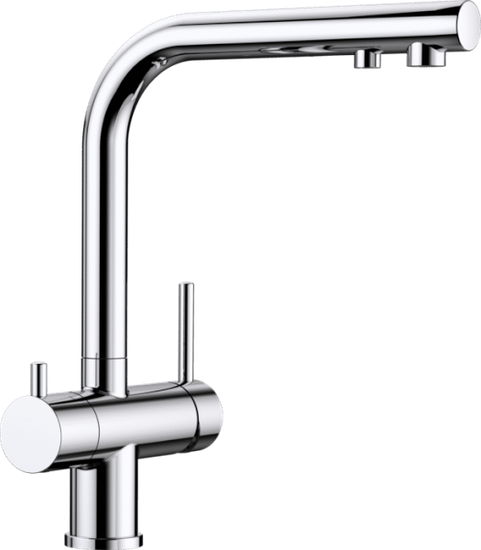 Смеситель Blanco Fontas II (525137) хром с краном для питьевой воды