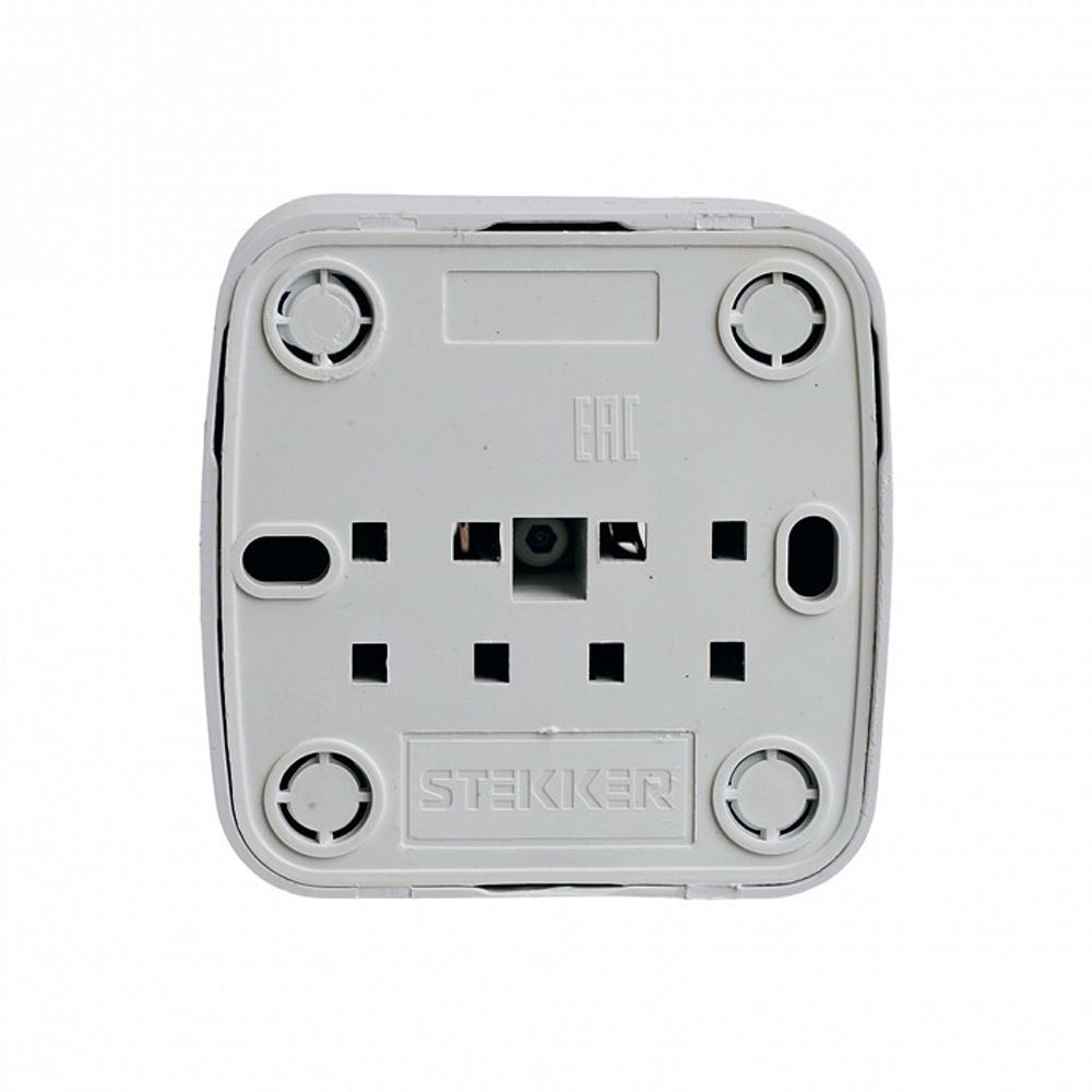 Розетка без заземления Stekker Basic 50074