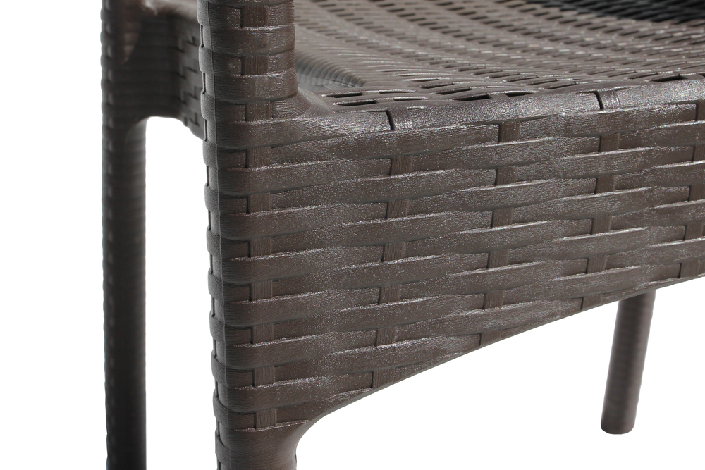 Кресло пластиковое Ola Dom арт.K-GS01 (коричневое)