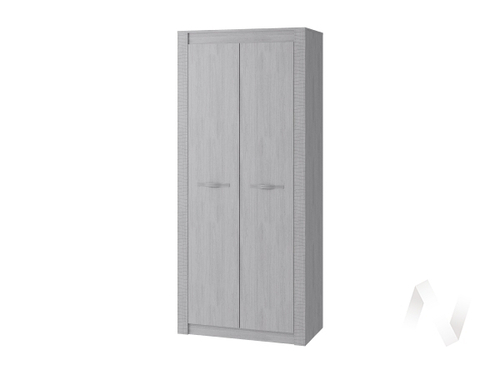 Шкаф 2-х створчатый ШК-37 МС Монако (ясень белый/F12)