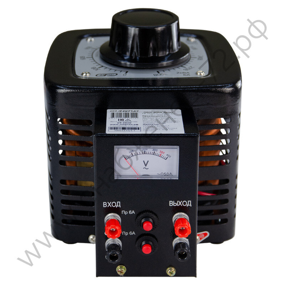 Лабораторные автотрансформаторы Энергия Black Series однофазные