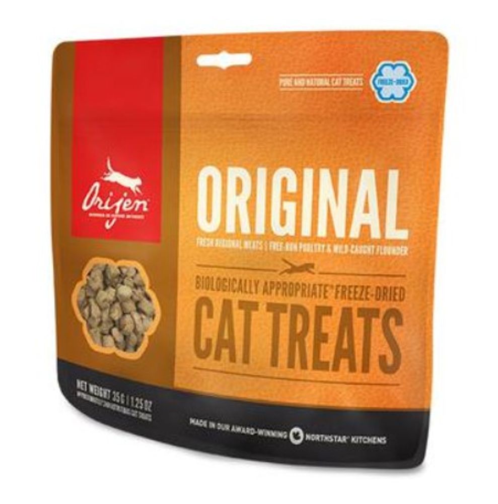 *ОРИДЖЕН ФД КЭТ ОРИДЖИНАЛ/ ORIGINAL Сублимированное лакомство для кошек/ 35 г