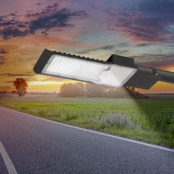 Уличный светильник ЭРА SPP-503-0-50K-080 80Вт 5000К 8000Лм IP65 КСС Ш 48мм