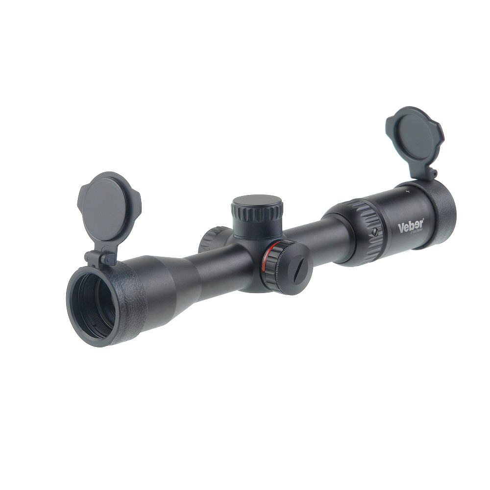 Оптический прицел Veber Black Russian 2-7x32 TSS RG ( Сетка Mil-Dot / с подсветкой )