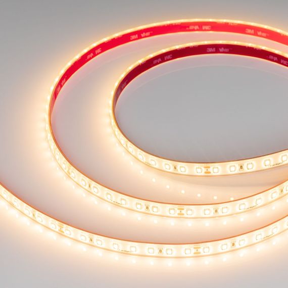 Светодиодная влагозащищенная лента Arlight 4,8W/m 80Led/m 2835SMD теплый белый 5M RTW-PS-A80-12mm 24V Warm2700 045164