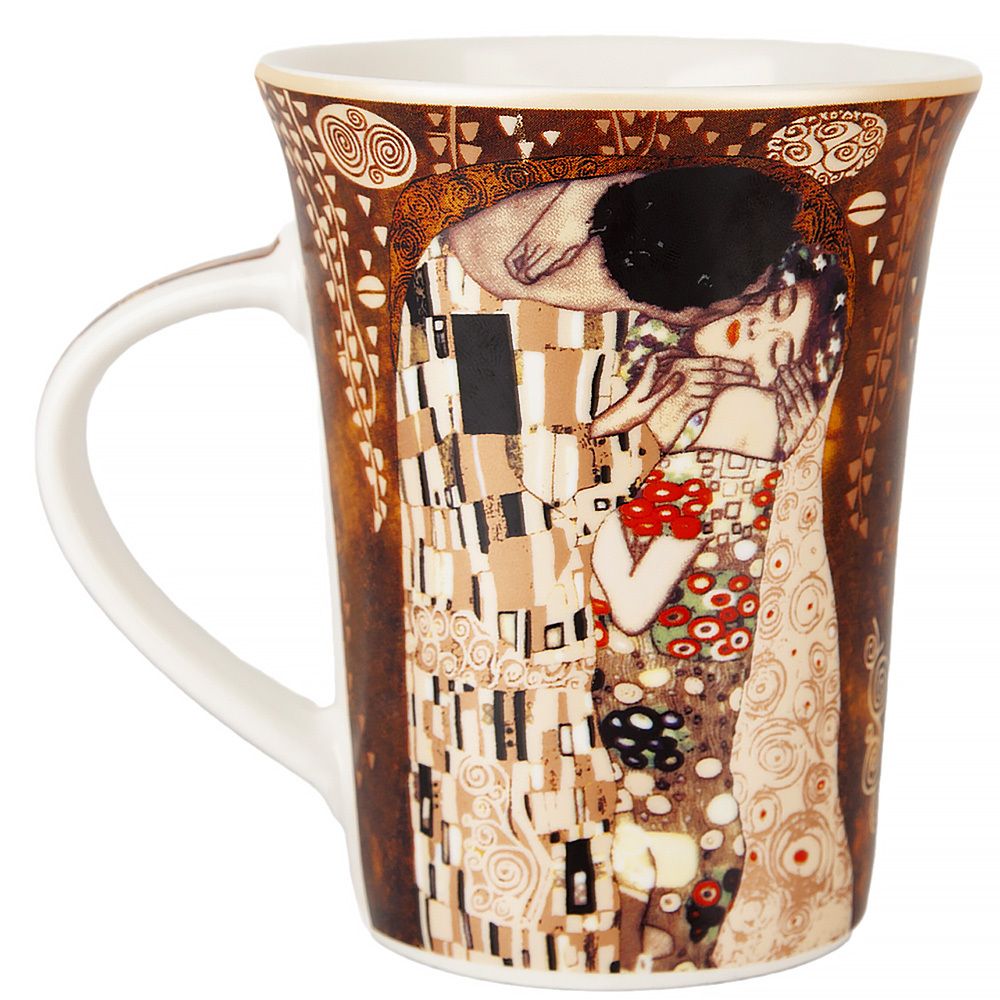 Кружка фарфоровая "Klimt" v= 320 мл (подарочная упаковка)