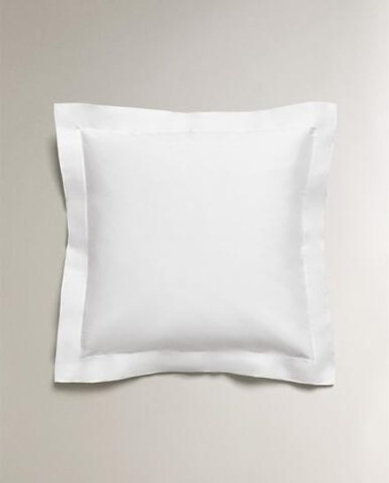 Наволочка Zara Home сатин, хлопок 100%, однотонный, 0039/091