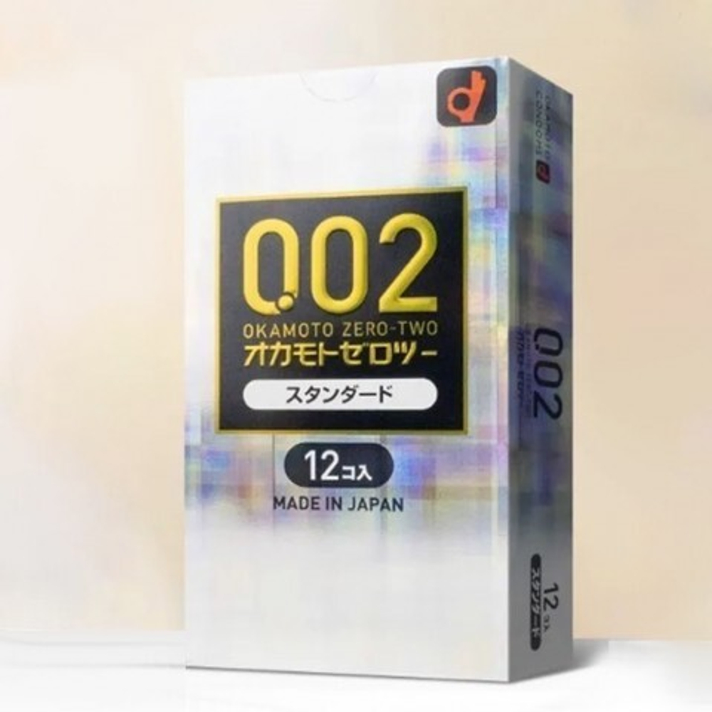 Презервативы ультратонкие Okamoto 0.02 L-size 12 шт.
