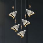 Подвесной светильник OM8201008-5 rose gold