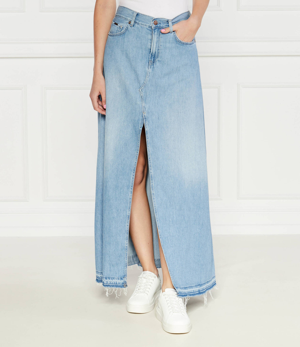 Джинсовая юбка SKY Pepe Jeans London - голубой(PL901116)