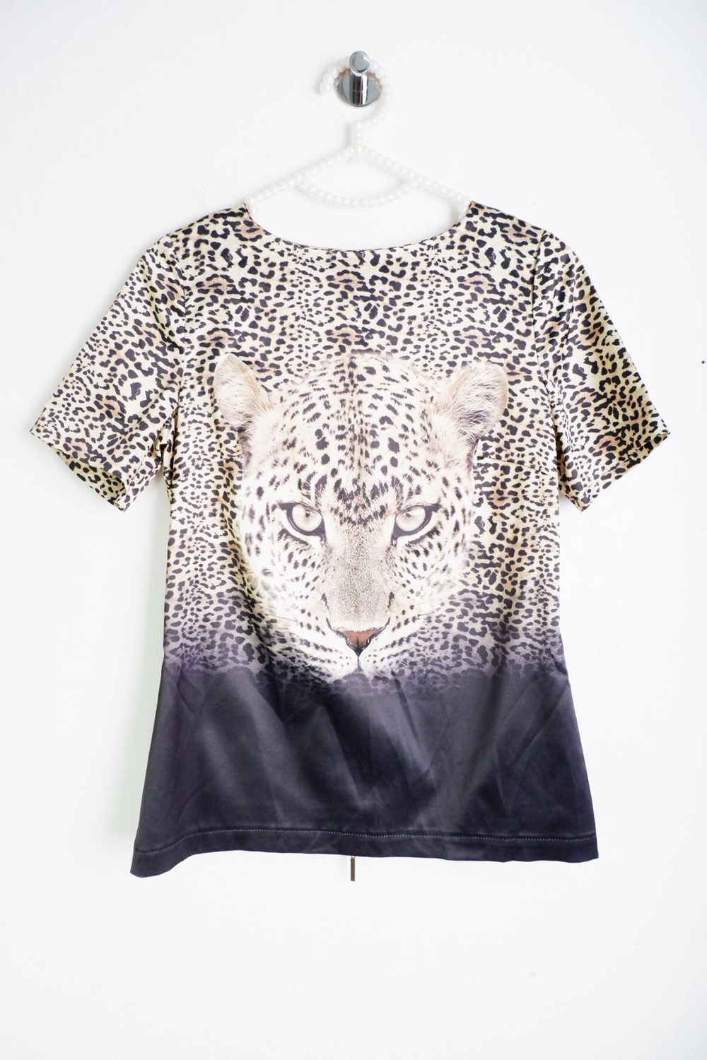 Блузка Love Republic со стильным принтом, визуально на 42/44 размер