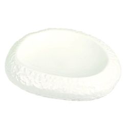 Блюдо для подачи 22,5*18,5 см h5,5 см Organic белое фарфор P.L. Proff Cuisine [3]