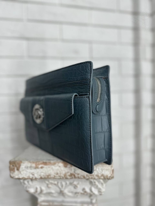 Барсетка Stefano Ricci из кожи крокодила