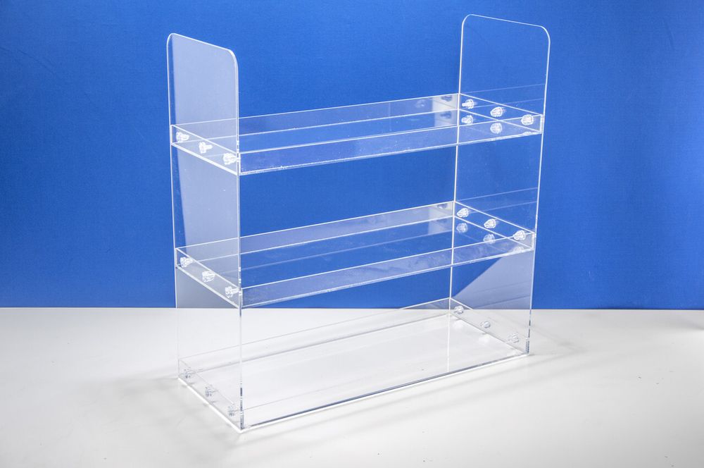 Мини витрина 3-х яр 500х200х500 разборная