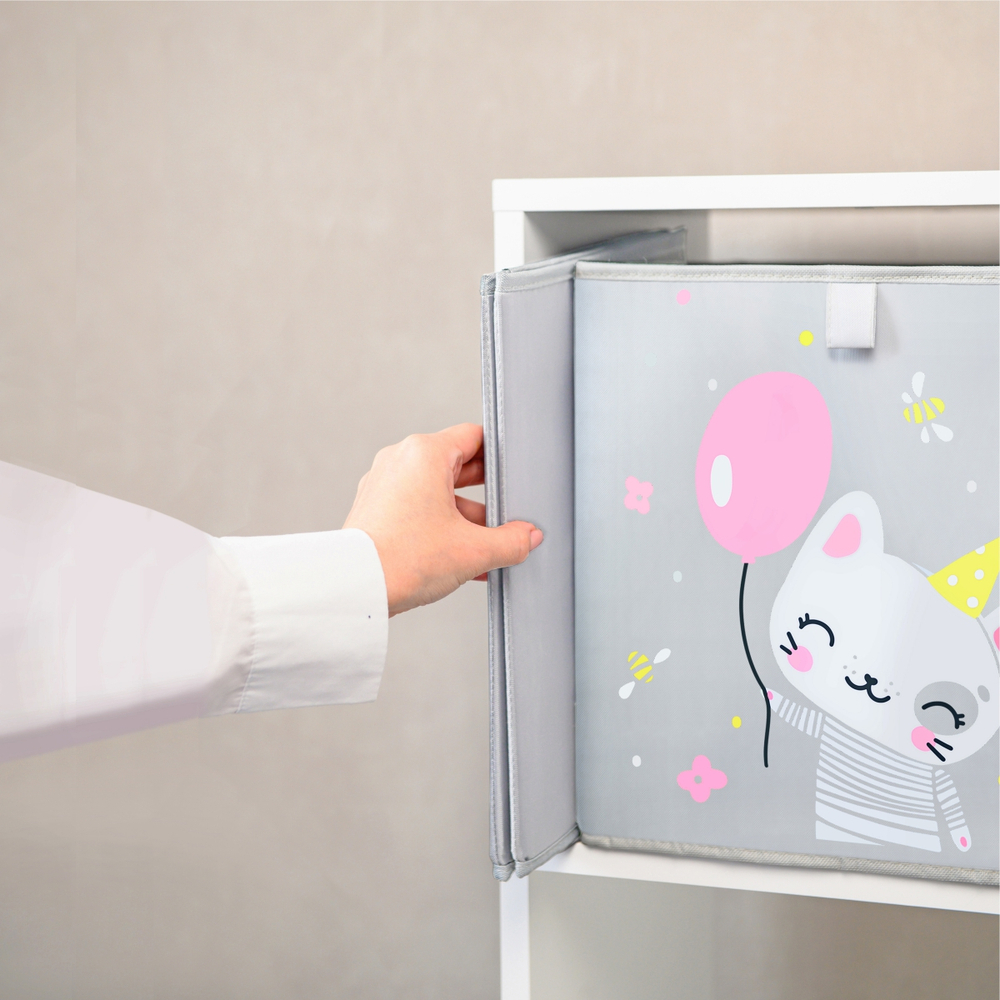 Коробка для игрушек. Котик