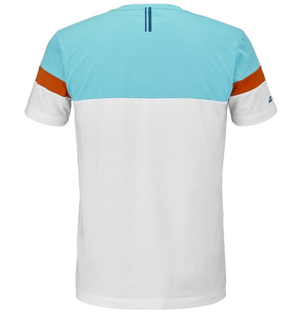 Babolat Padel Crew Neck - white/white