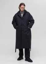 Плащ FOS Утепленный Термофин 200 Мужской Черный