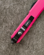 Автоматический складной нож Microtech Ultratech T/E Merlot Red Tanto Black VG10 123-1MR (бордовый)