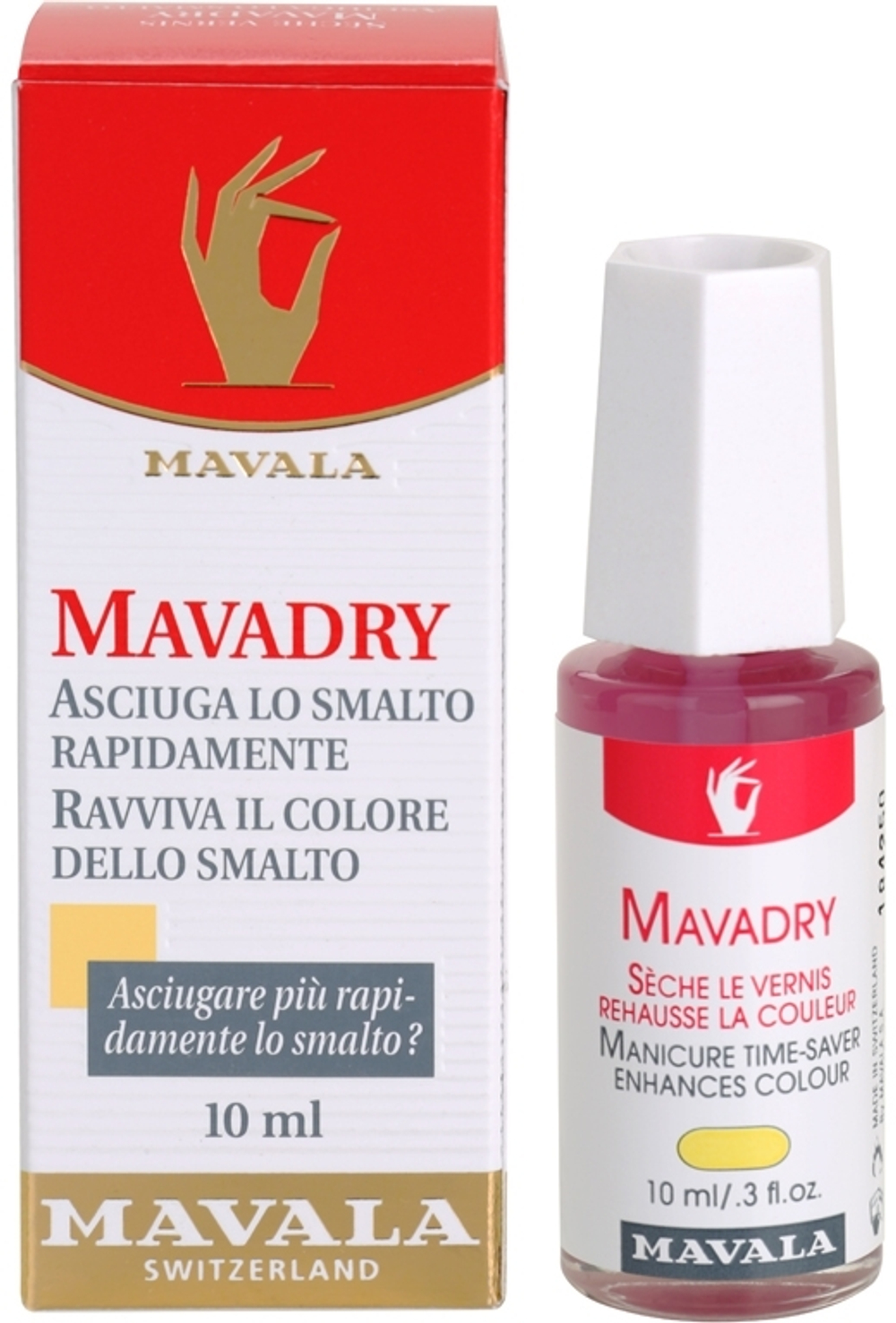 Mavala Nail Beauty MavaDry - Лак для ногтей, ускоряющий высыхание, 10 ml