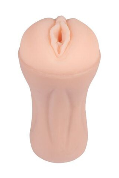 Односторонний мастурбатор-вагина Real Women Dual Layer с двойной структурой (Цвет: телесный)