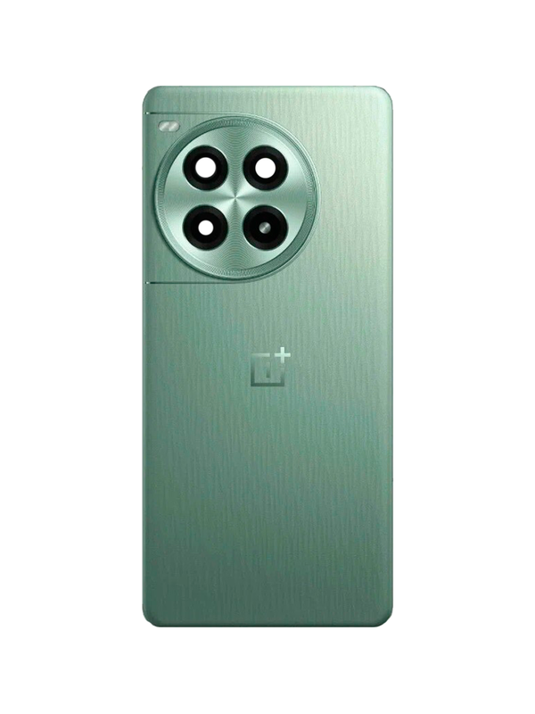 Задняя крышка для OnePlus 12T/Ace 3 Pro зеленая (Green field) со стеклом камеры камеры