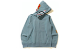 A Bathing Ape Shark Full Zip Худи Ss21 серый