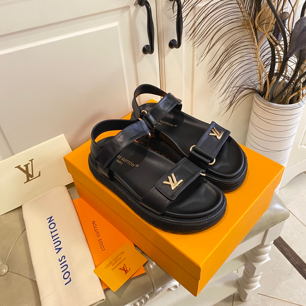 Louis Vuitton Sunset Comfort Flat Sandal