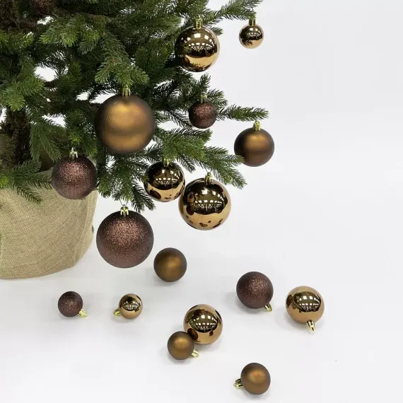 Набор пластиковых шаров Гамма 46 шт., шоколадный, House of seasons (84683)