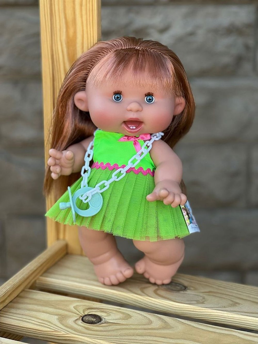 Пупс Nines 26см PEPOTE с закрывающими глазками (N804C4)