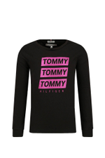 блузка Tommy Hilfiger - черный(KG0KG06171)