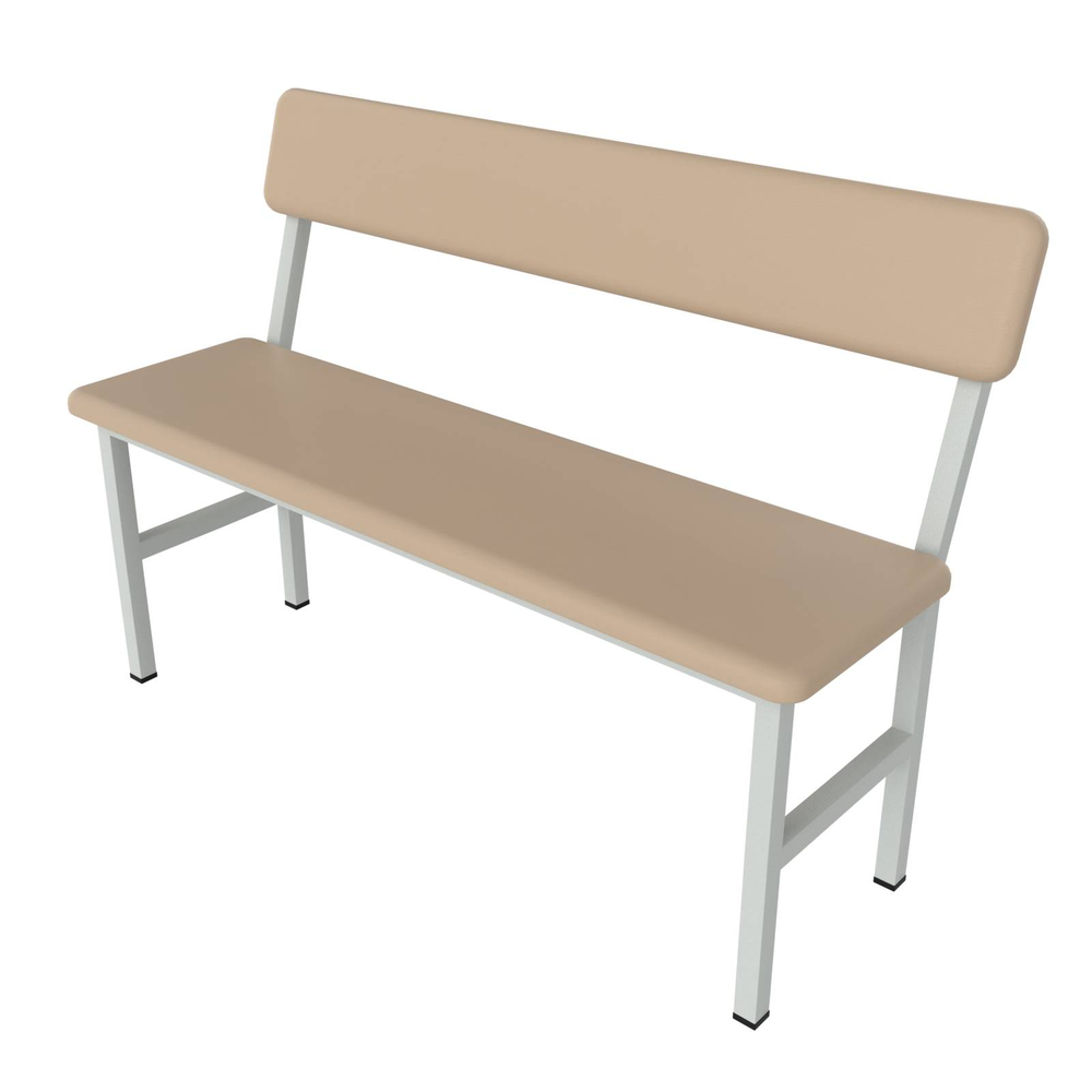 Банкетка со спинкой Б-2-1000, 1000х400х440 (730) мм