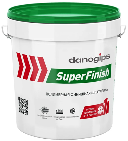 Шпатлевка финишная полимерная Danogips (28,0кг)