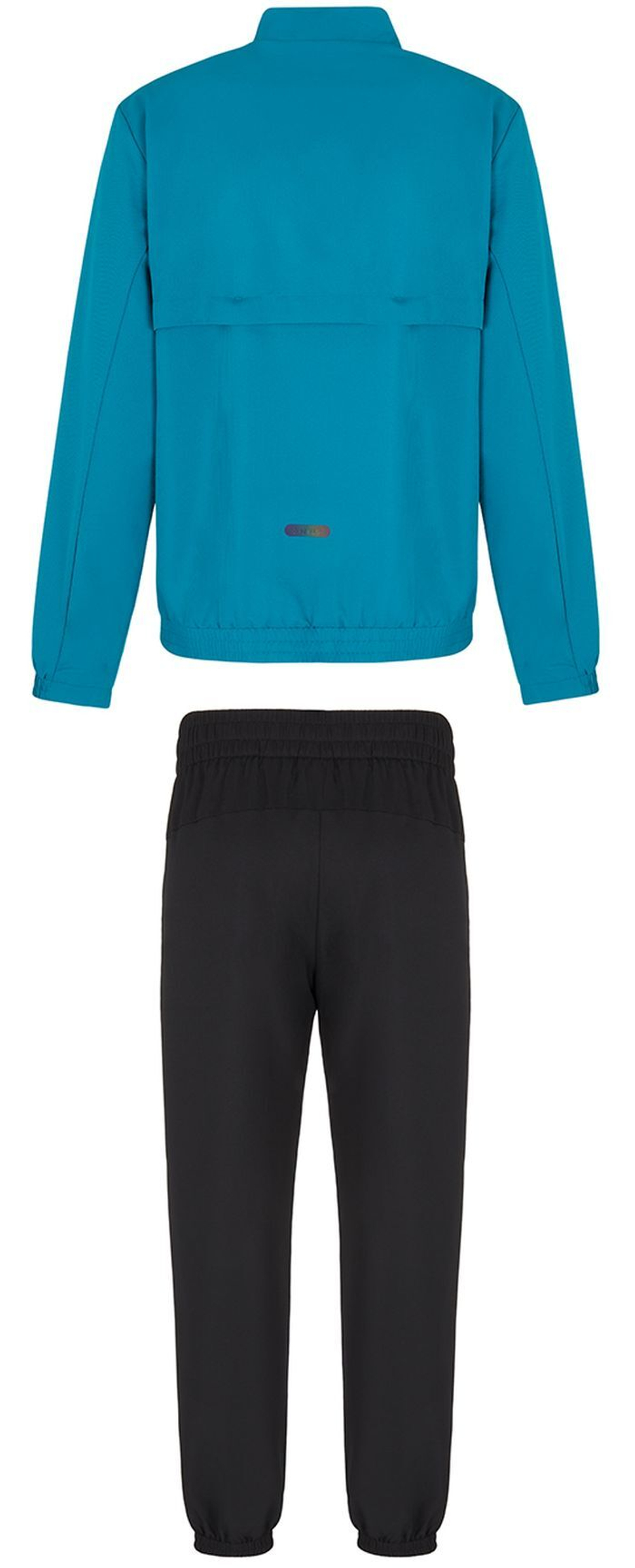 Мужской теннисный костюм EA7 Man Jersey Tracksuit - ocean dephts/black