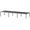 Стол на металлокаркасе для заседаний АМП-420  4200x1236x760 Арго-М
