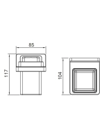 Держатель со стаканом GAPPO G30806-6