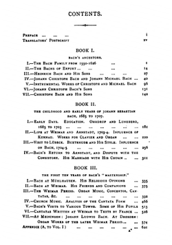 Johann Sebastian Bach his Work and Influence on the Music of Germany 1685 to 1750. Volume 1 | Philipp Spitta