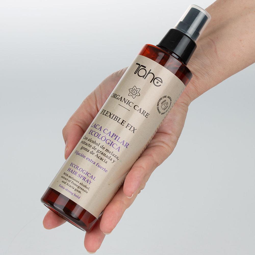 Tahe Эко-лак для экстра-сильной фиксации- ECOLOGICAL HAIR SPRAY EXTRA-STRONG HOLD,200 мл