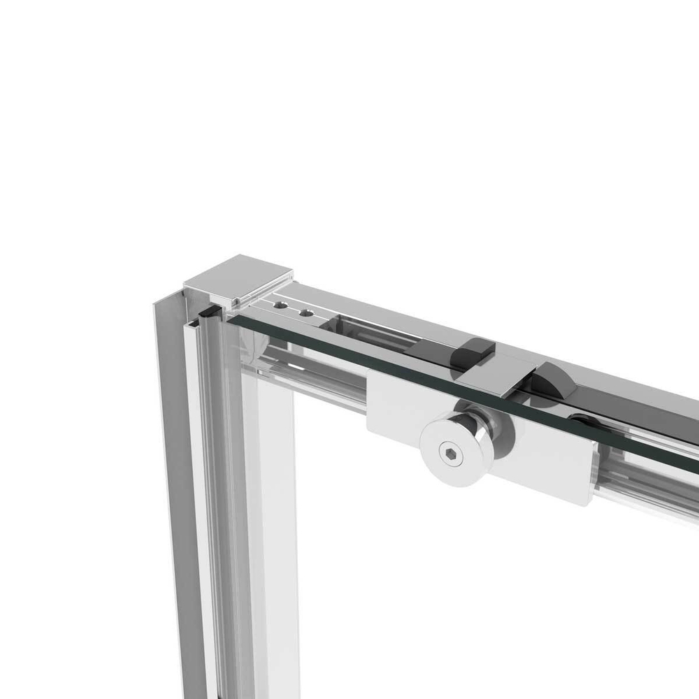 Душевая дверь Slim Soft VDS-1SS110CL, 1100, хром, стекло прозрачное