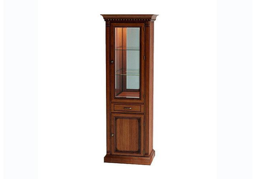 FLORENCE Витрина 1ств. с зеркалом и подсветкой (правая) Арт. 515