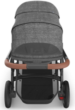 Коляска для погодок UPPAbaby Vista V3 2 в 1 (2 прогулочных блока и люлька) Greyson