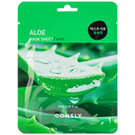 CONSLY Тканевая маска для лица с экстрактом алоэ Facial Tissue Mask With Aloe Extract, 25 мл