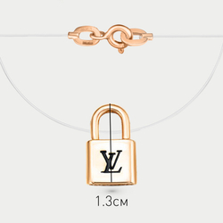 Колье золотое