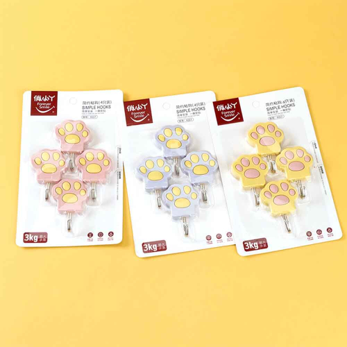 Набор крючков из 4х шт Лапки