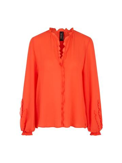 Marc Cain Блуза из струящейся ткани