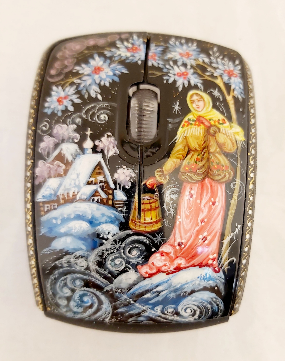 Мышь беспроводная, складная "Емеля" N3