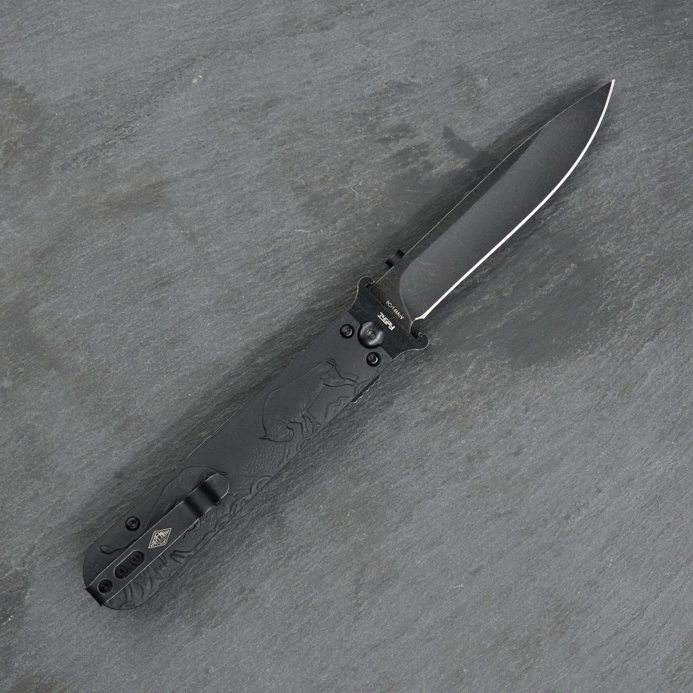 Нож складной Перемен Зубры (блеквош)